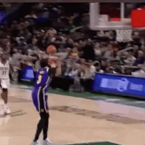 Poster Dunk Ring Hanging GIF