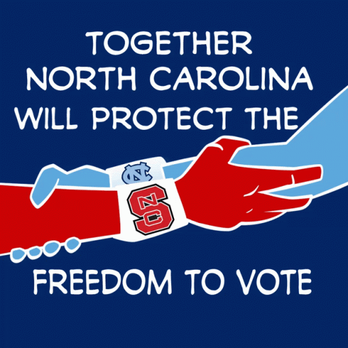 Poster Encouraging Vote For North Carolina GIF
