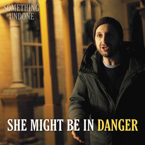 Poster for Something Undone Man in Dark Room