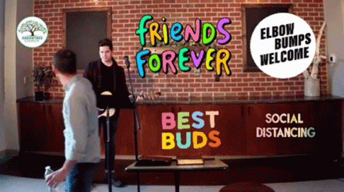 Poster Friends Forever Best Buds