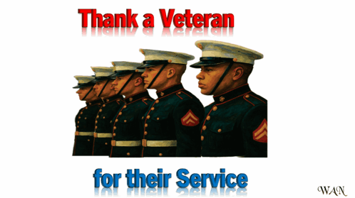 Poster Honoring Veterans Who Served So We May Live Free