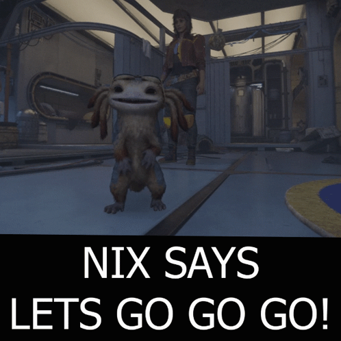 Poster Nix Says Let's Go Go