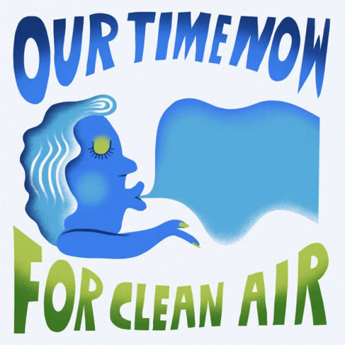 Poster Our Time Now For Clean Air