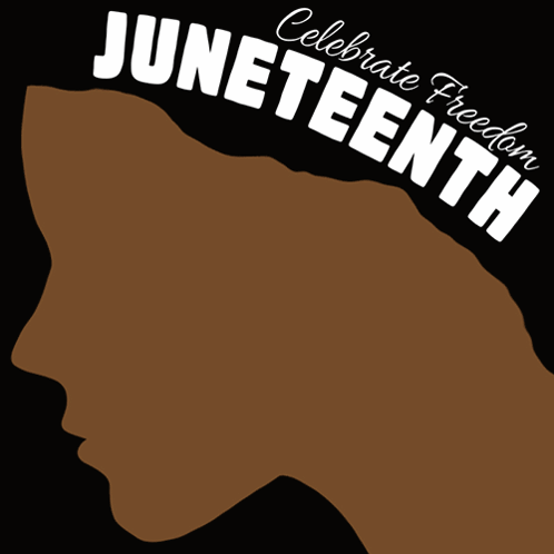 Poster Saying Celebrate Freedom Juneteenth