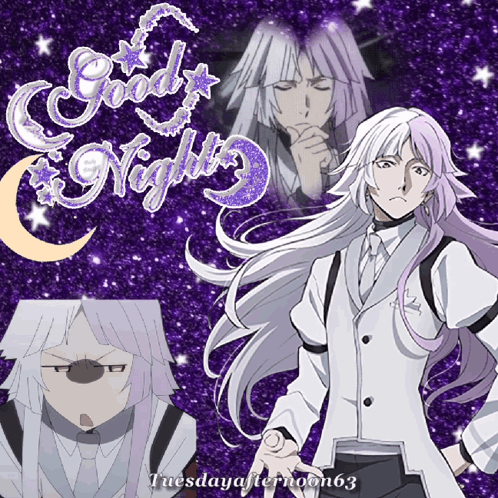 Poster Saying Good Night Tuesdayafternoon63 GIF