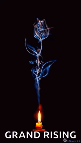 Poster Saying Grand Rising GIF