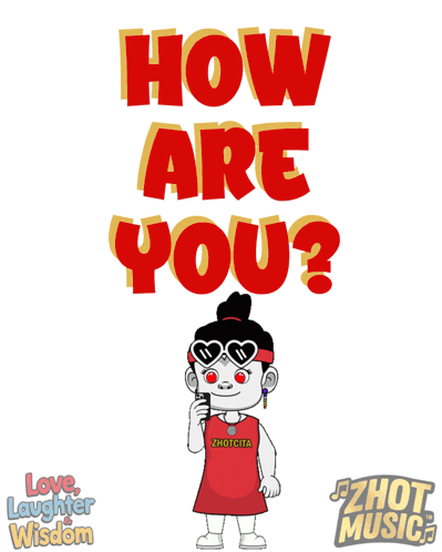 Poster Saying How Are You GIF