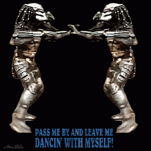 Poster Saying Pass Me By and Leave Me Dancing With Myself