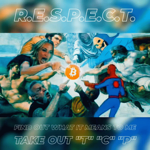 Poster Saying R.E.S.P.E.C.T. Find Out What It Means To Me GIF