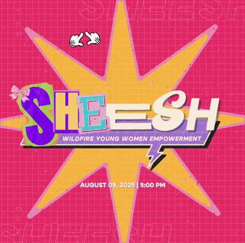 Poster Saying Sheesh Wildfire Young Women Empowerment