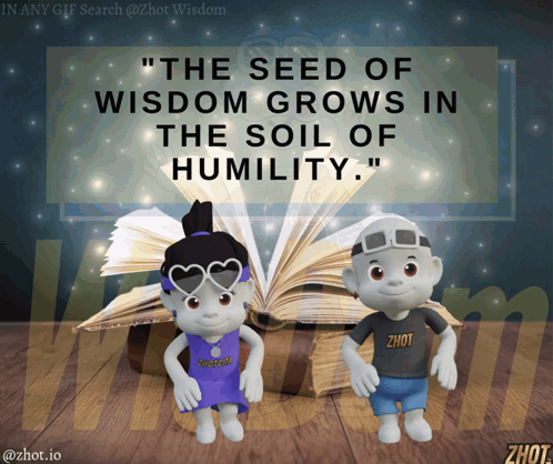 Poster The Seed of Wisdom Grows in the Soil of Humility