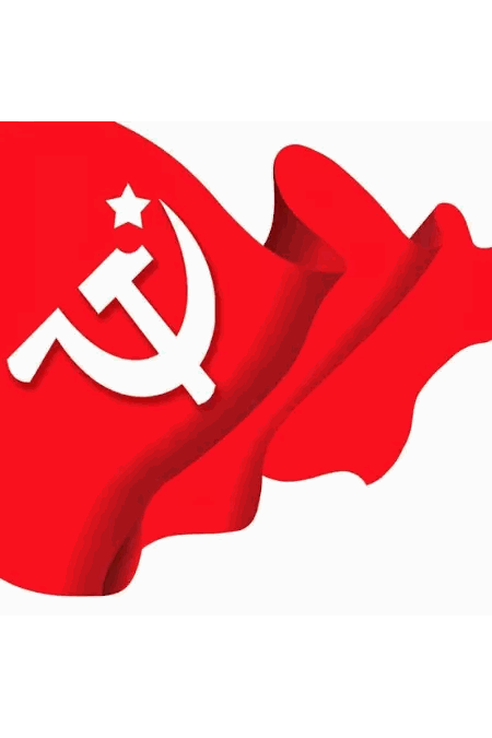 Poster with Hammer and Sickle Woman