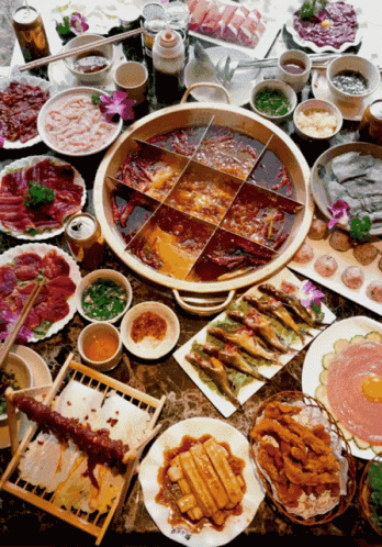 Potluck Food Hotpot GIF