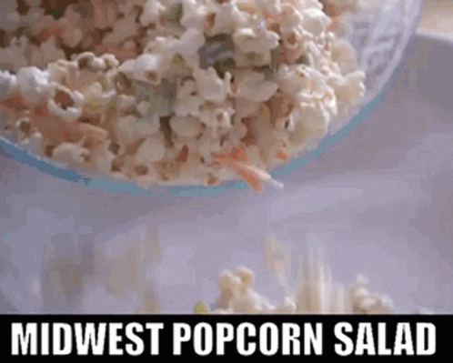 Potluck Midwest Popcorn Salad GIF