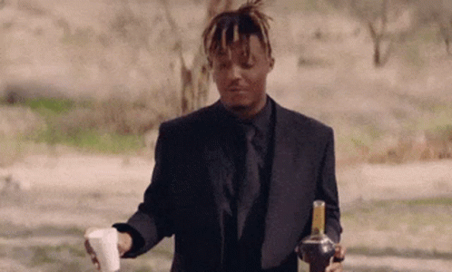Pour One Out For The Homies Juice Wrld GIF