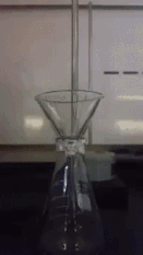 Pouring Fluid Inside Beaker GIF