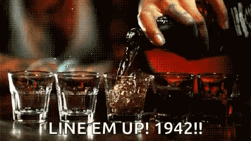 Pouring Whiskey Into Shot Glass