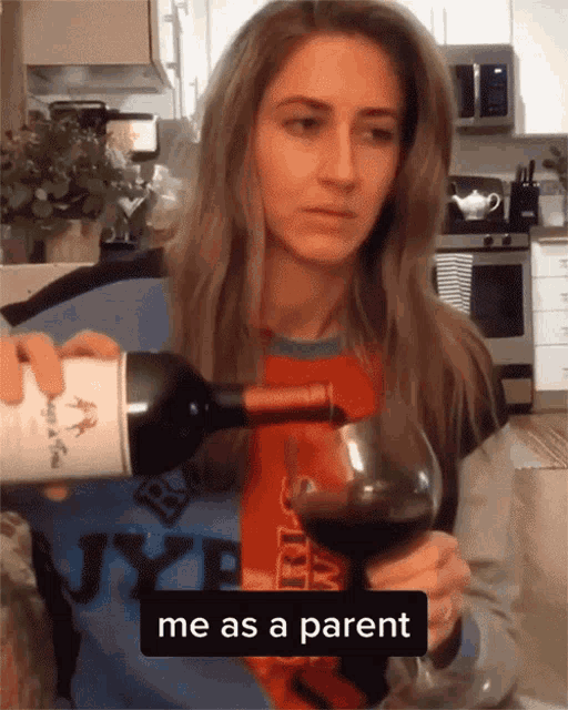 Pouring Wine As Parent GIF