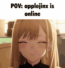 Pov Girl Anime Teary Eyed Elation GIF