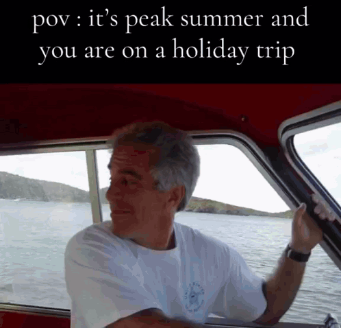POV It's Peak Summer Holiday Trip