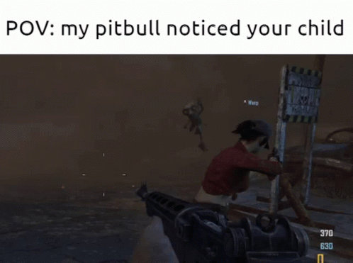 POV My Pitbull Noticed Your Child
