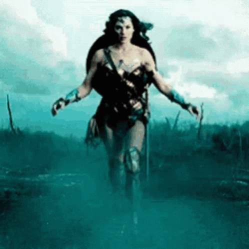 Wonder Woman Power GIF