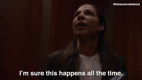 Power Out Angry Lady Stuck In Elevator GIF