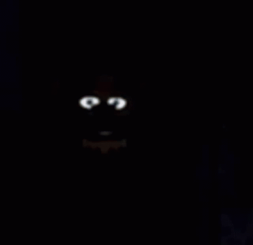 Power Out Blinking Eyes Total Darkness GIF