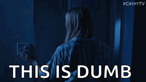 Power Out Lady Turning Lights On GIF