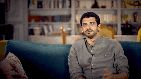 Power Out Malik Elakehal Flickering Lights Interview GIF