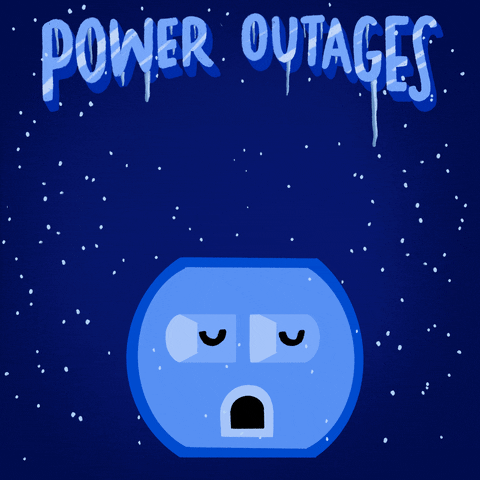 Power Outage Result From Climate Change GIF