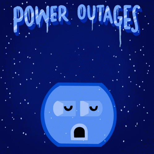 Power Outrage Results From Climate Change GIF