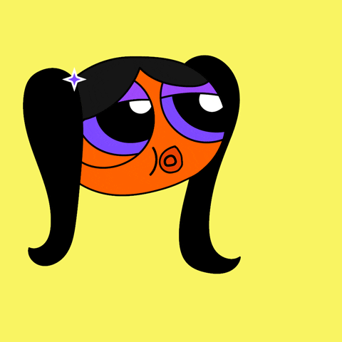 Power Puff Girl Nope Not Today GIF