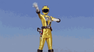 Power Ranger Explosion Meme GIF