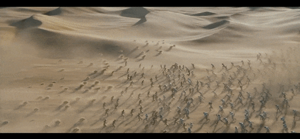 Power Rangers Desert Fight GIF