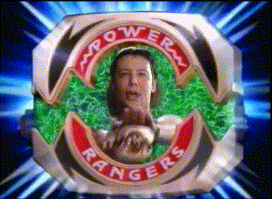 Power Rangers Logo With Woman
