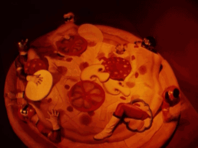 Power Rangers Microwaved GIF