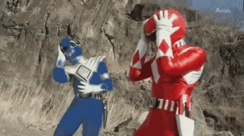 Power Rangers Oh No GIF