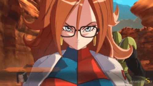 Power Up Dragon Ball Fighterz Android 21 GIF