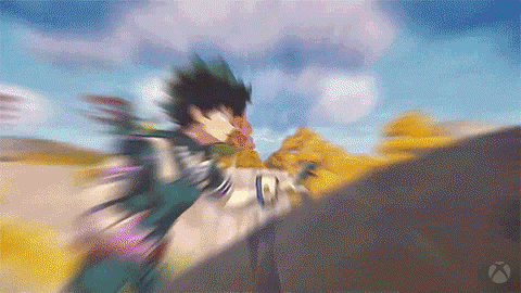 Power Up Hero Academia Fortnite Game Deku GIF