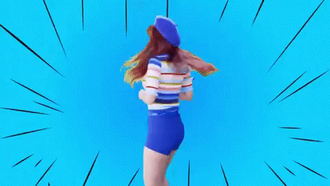 Power Up K-pop Hong Jin Young Music Video GIF