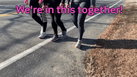Power Walking Were In This Together GIF