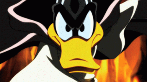 Powerful Cartoon Daffy Duck GIF