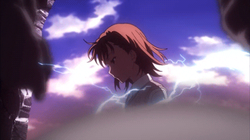 Powerful Misaka Mikoto GIF