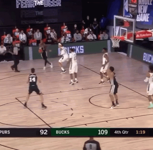 Powerful Player Poster Dunk GIF