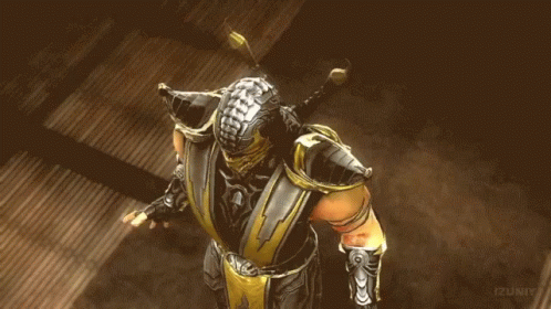 Powerful Scorpion Get Over Here GIF