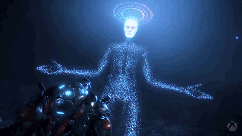 Powerful Wendigo Collects All The Light Energy GIF