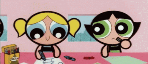 Buttercup Bully Face Powerpuff Girls GIF
