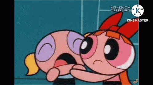 Powerpuff Girls Blossom And Bubbles GIF