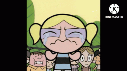 Powerpuff Girls Crying Bubbles GIF
